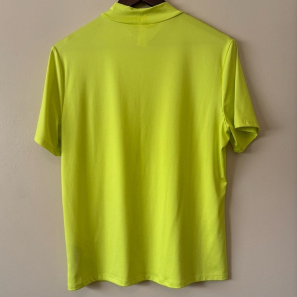 H&M| Yellow Short Sleeve Blouse Sz XL - Picture 2 of 5